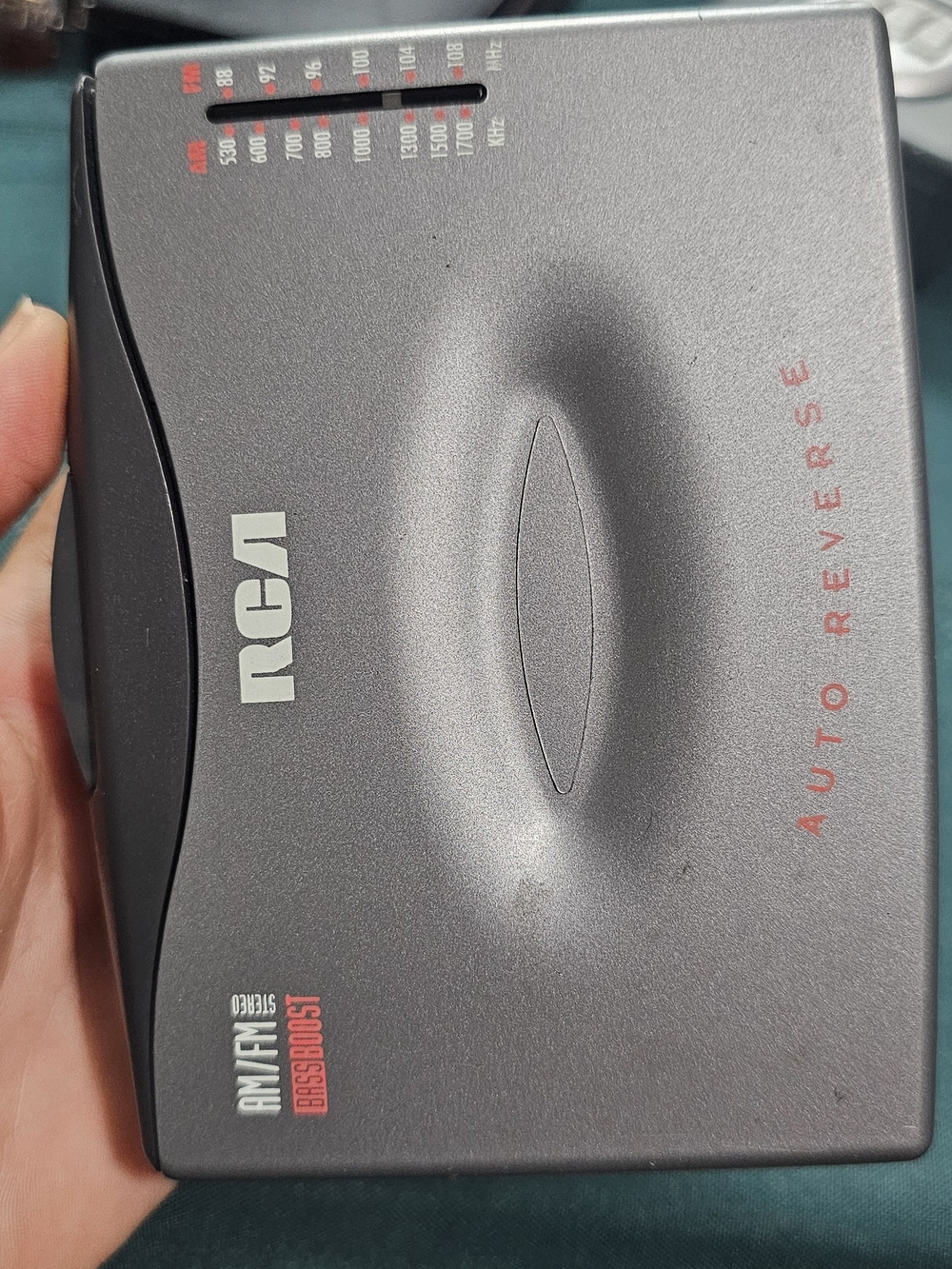 RCA Walkman AM/FM Stereo Radio Cassette Player RP-1830A